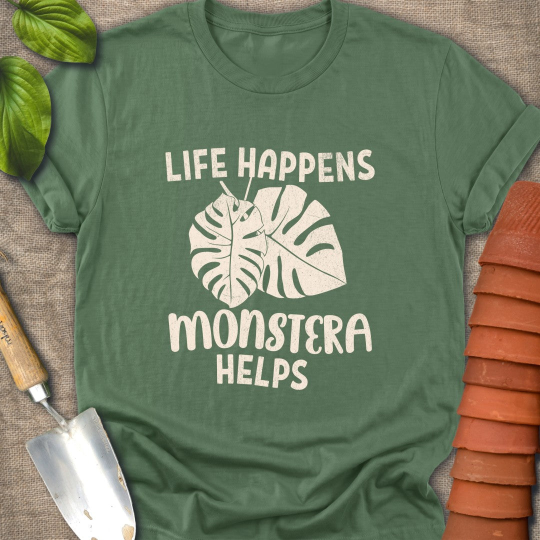 Life Happens Monstera Helps