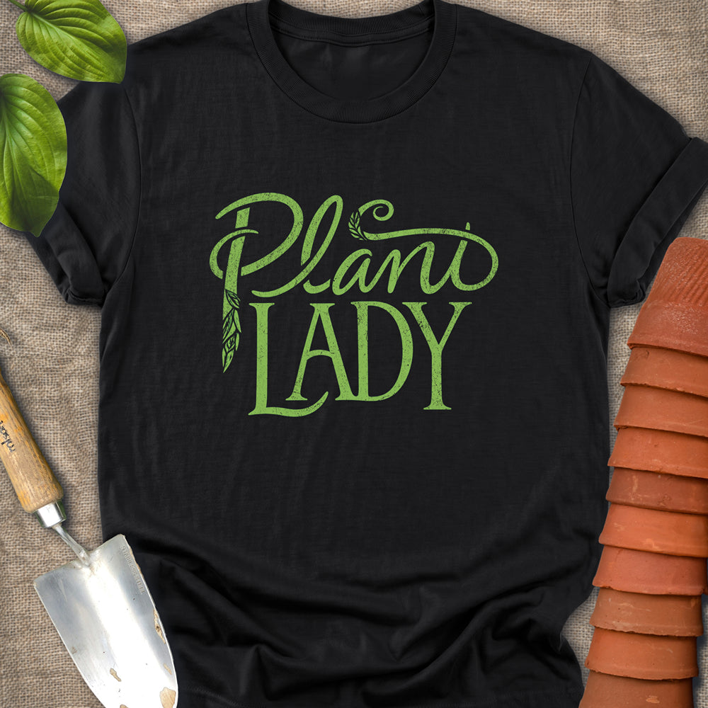 Plant Lady Fancy Script Shirt