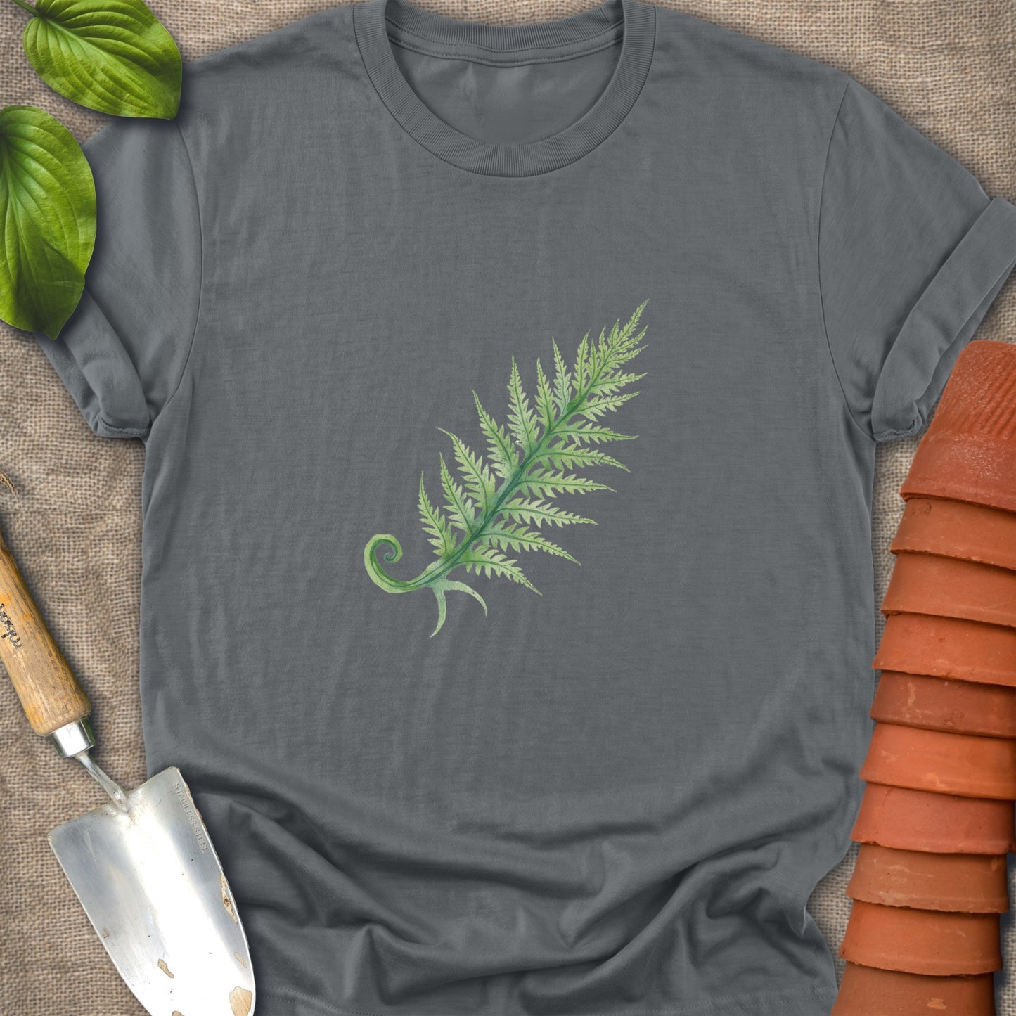 Green Fern Frond Shirt