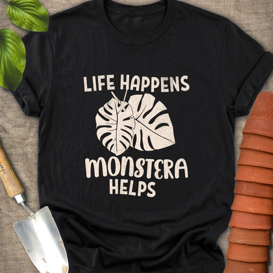 Life Happens Monstera Helps