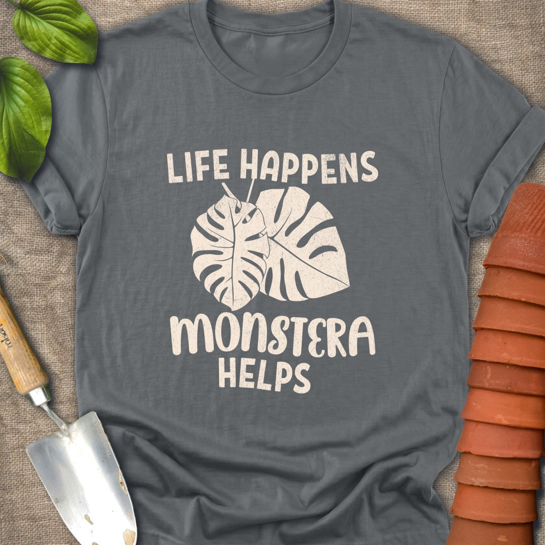 Life Happens Monstera Helps