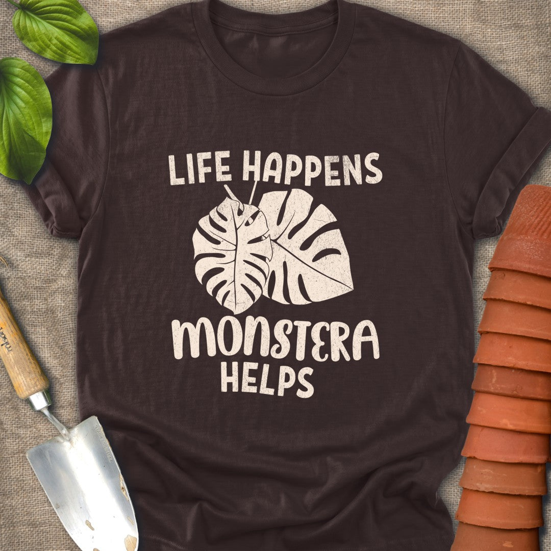 Life Happens Monstera Helps