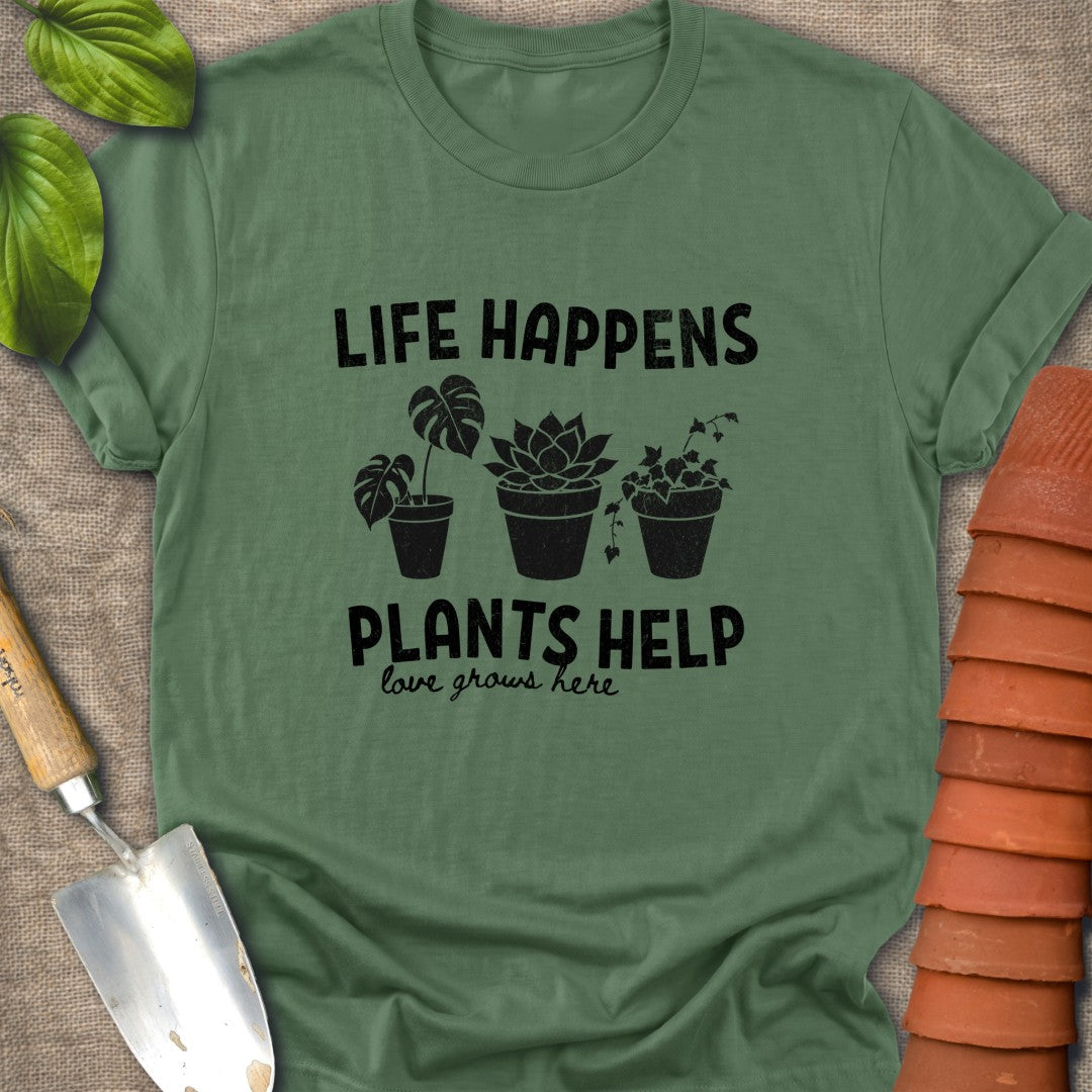 Life Happens Plants Help Black
