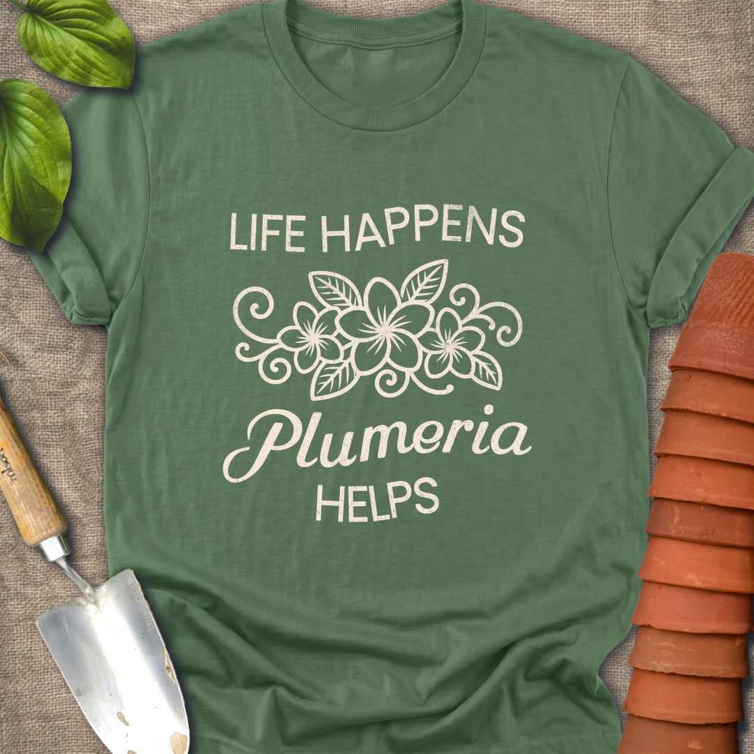 Life Happens Plumeria Helps
