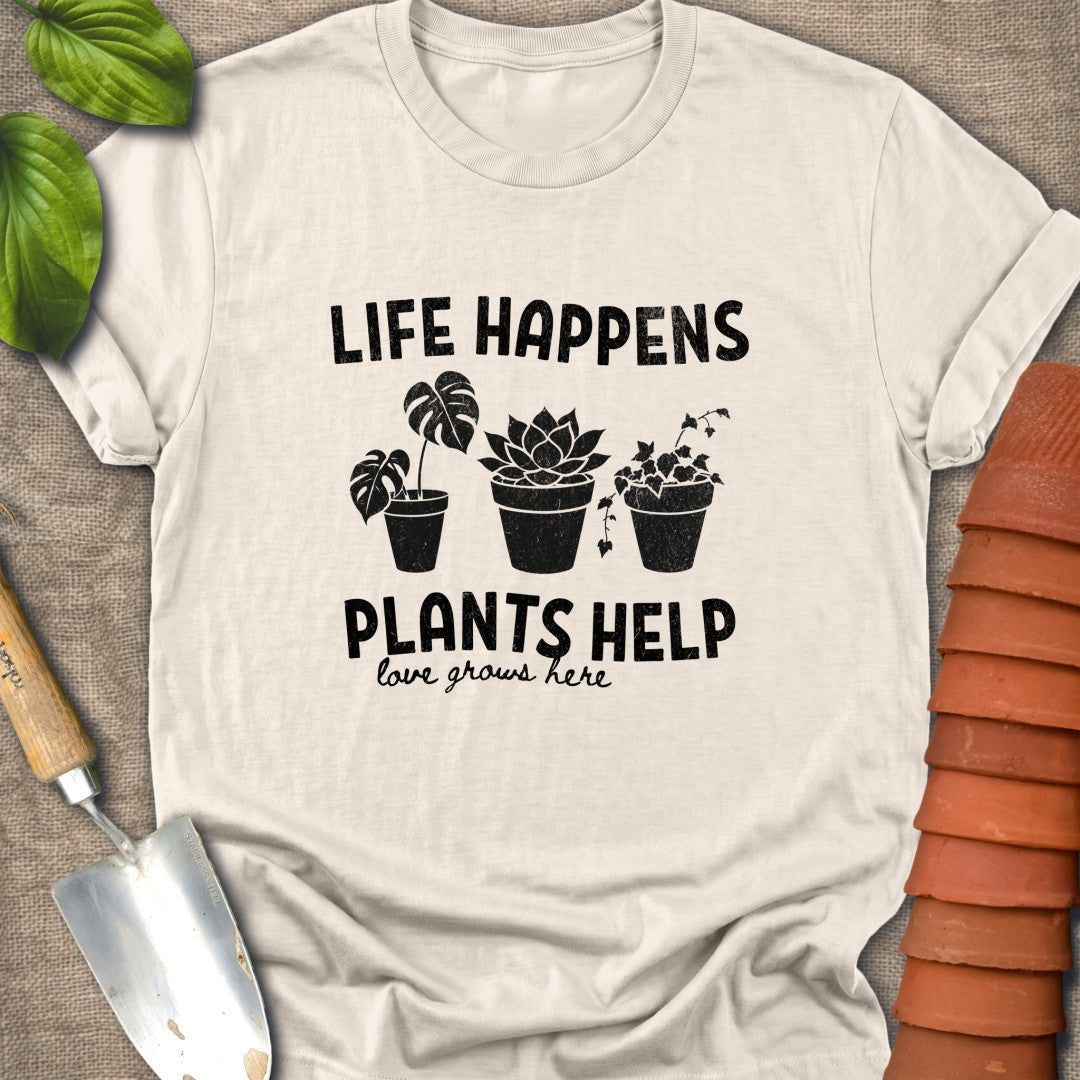 Life Happens Plants Help Black