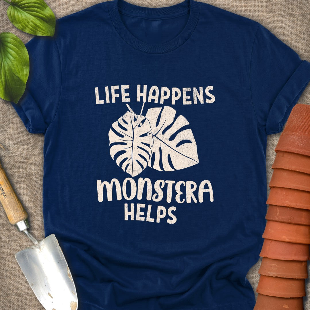 Life Happens Monstera Helps