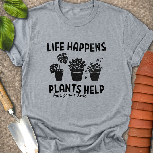Life Happens Plants Help Black