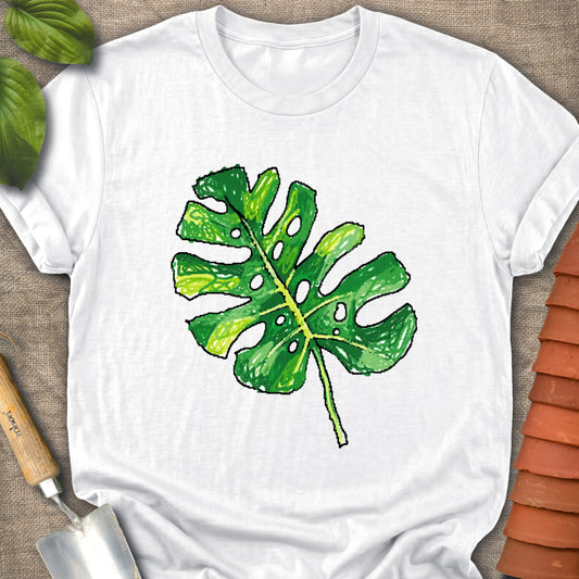Monstera Leaf Sketch
