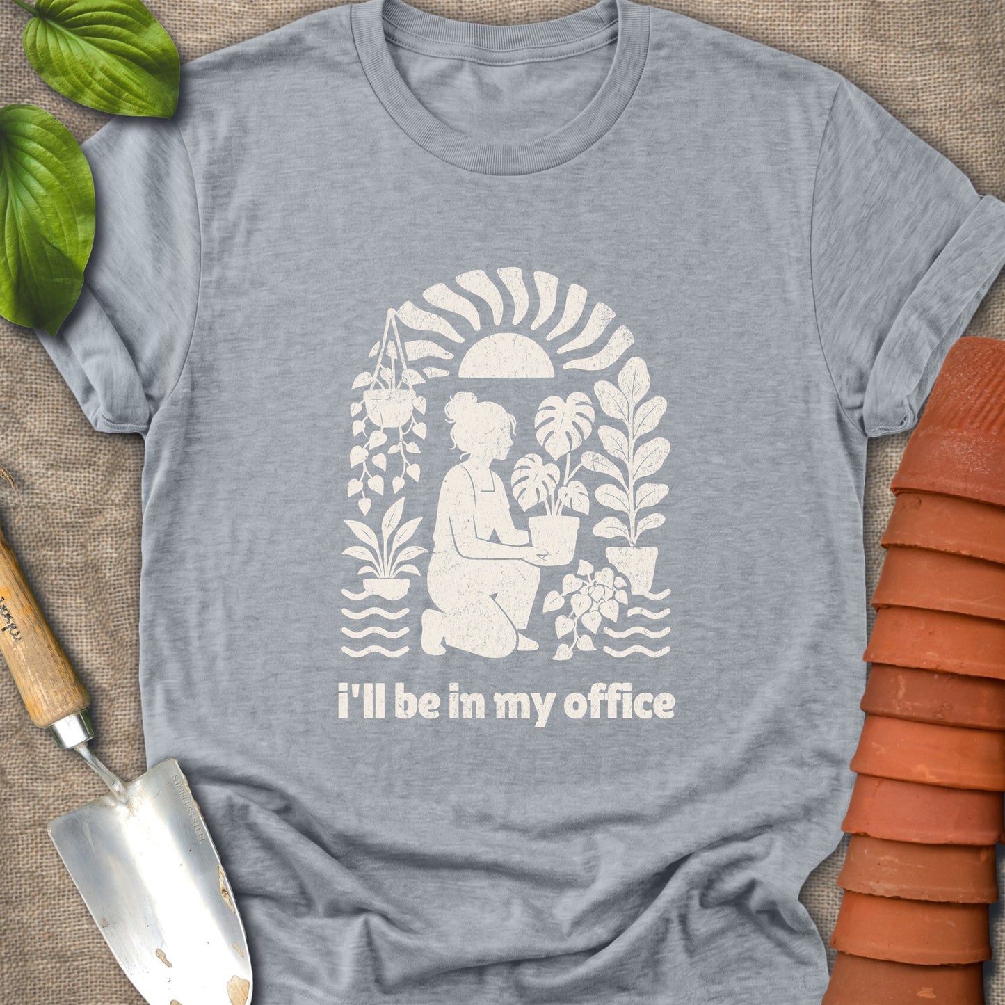 I'll Be In My Office Plant Person Shirt