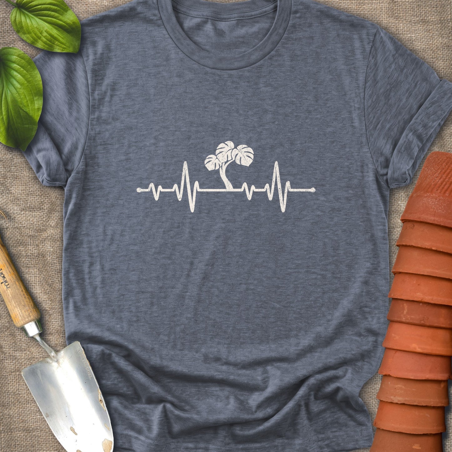 Monstera Heartbeat Shirt
