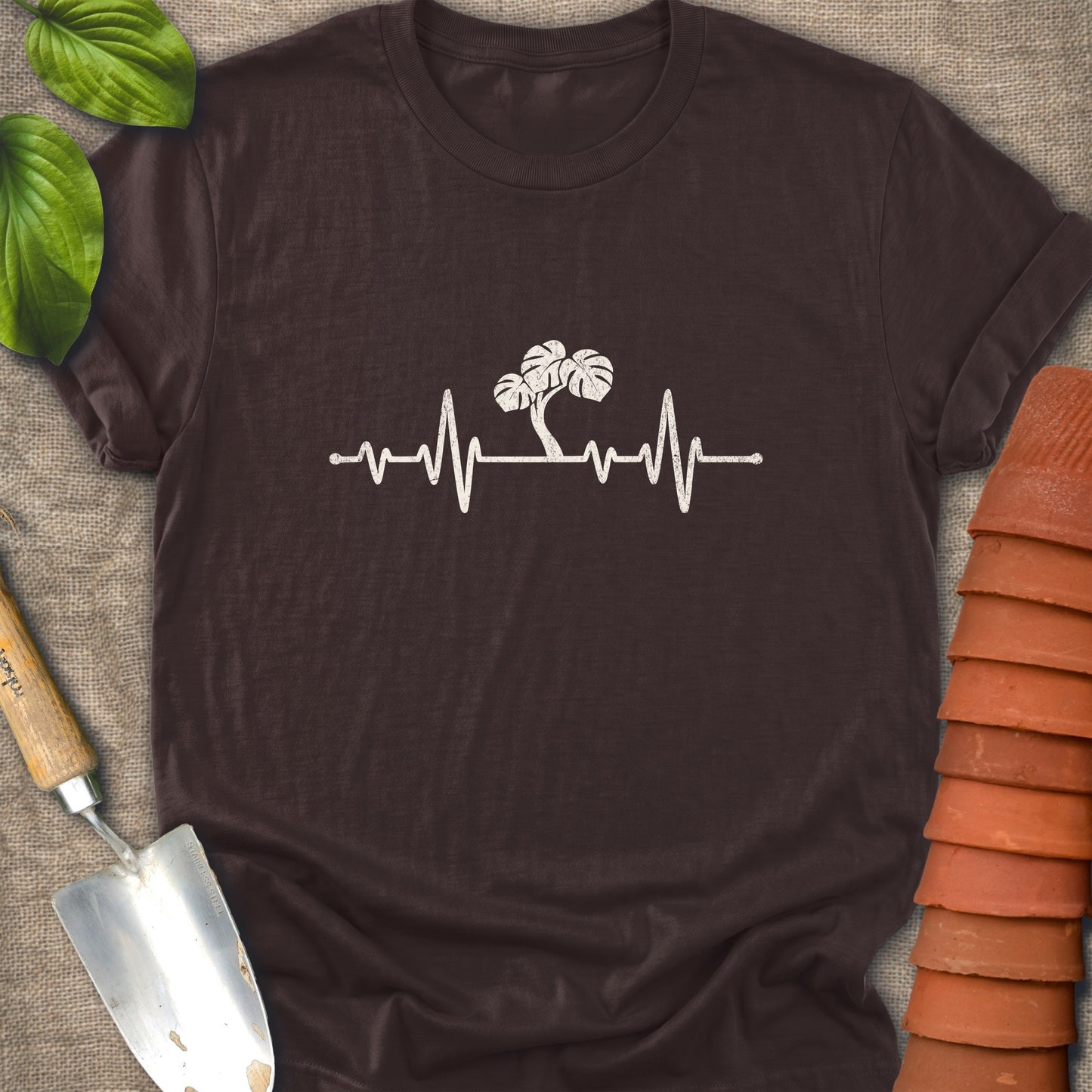 Monstera Heartbeat Shirt