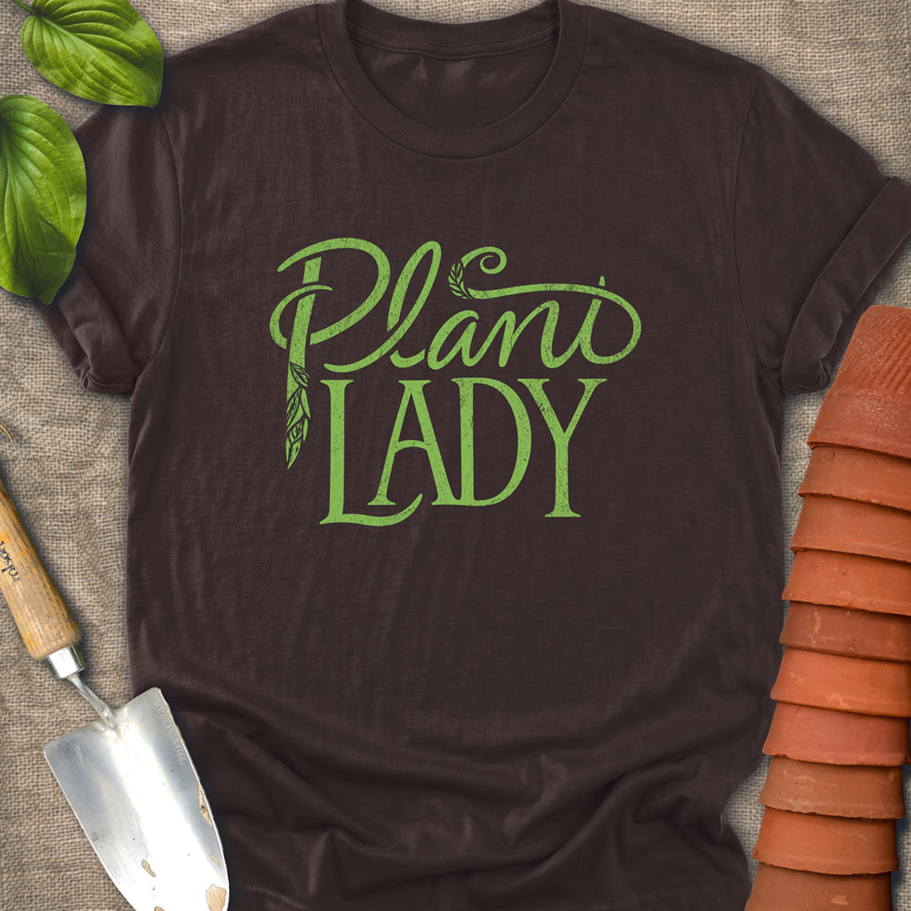 Plant Lady Fancy Script Shirt