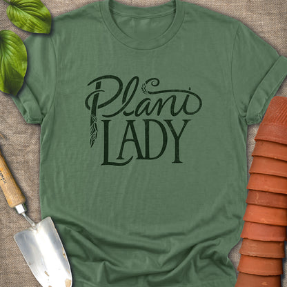 Plant Lady Fancy Script Shirt