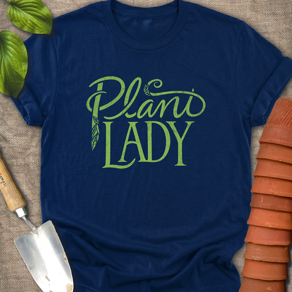 Plant Lady Fancy Script Shirt