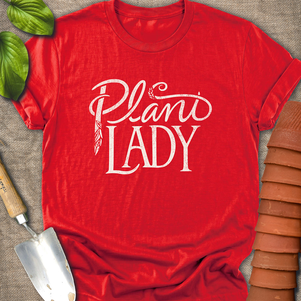 Plant Lady Fancy Script Shirt