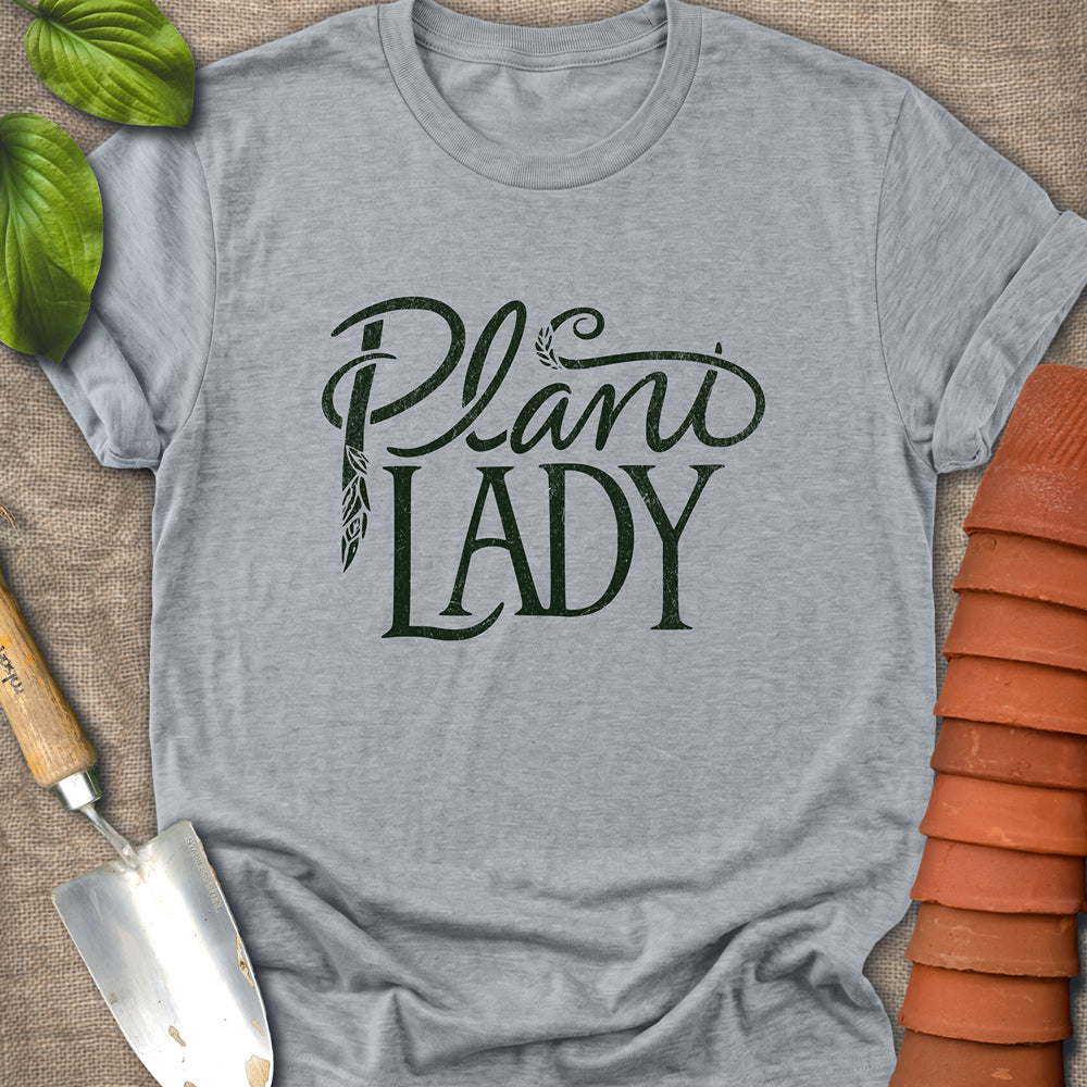 Plant Lady Fancy Script Shirt