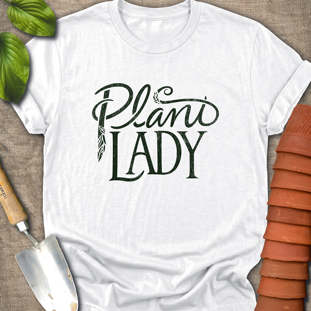 Plant Lady Fancy Script Shirt