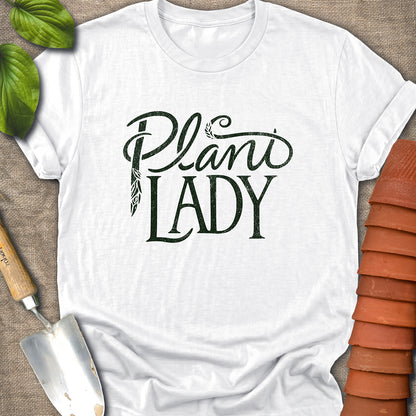 Plant Lady Fancy Script Shirt