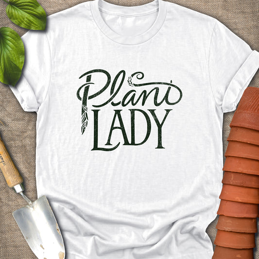 Plant Lady Fancy Script Shirt